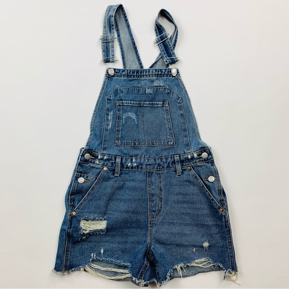 Wild Fable Denim Shorts Overalls XS